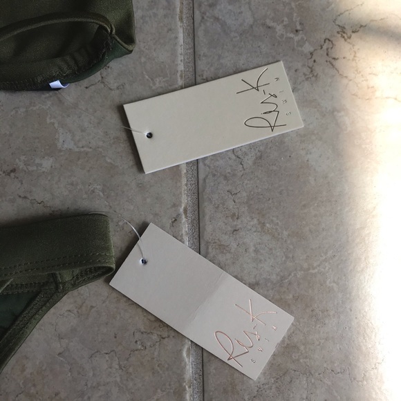 NWT Ris-K Moss Shimmer Bikini - Picture 4 of 10